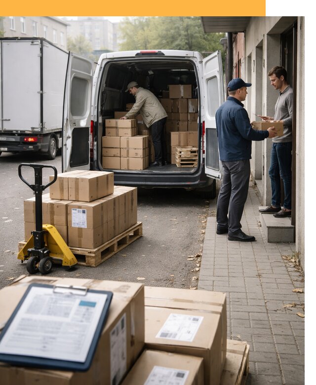 Доставка грузов от двери до двери с таможней от 46841 руб.