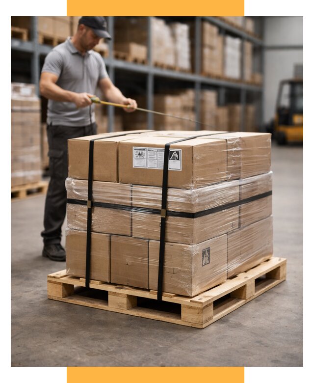 Упаковка и паллетирование грузов от 3643 р. | СетСервис-Нжн