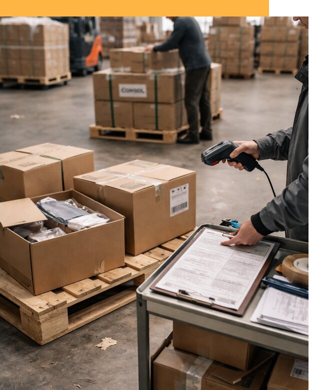 Сборные грузы из Китая: доставка, склад и таможня от 18736