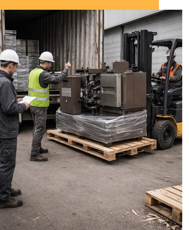 Доставка промышленного оборудования из Европы от 46841