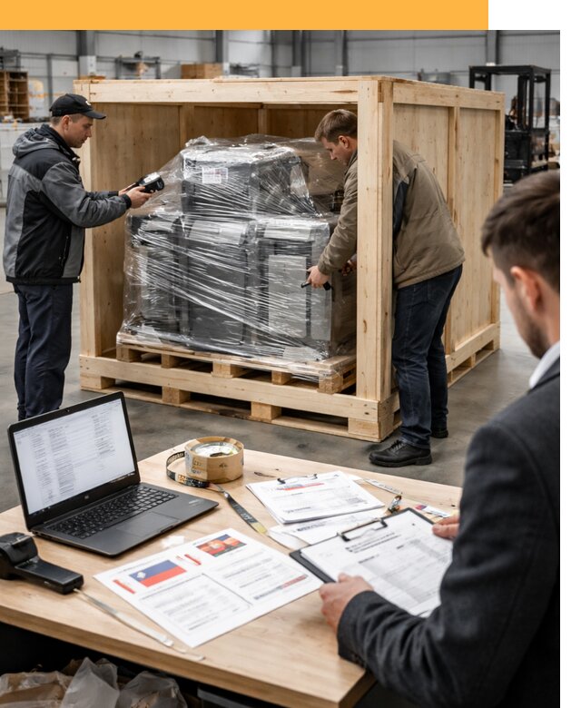 Доставка промышленного оборудования из США от 67659 руб