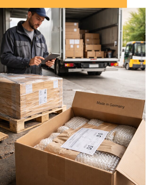 Доставка грузов из Германии от 46841 руб с таможенным оформлением