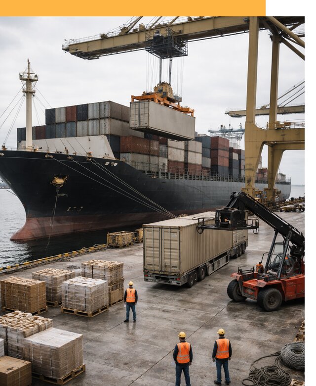 Морские перевозки из Индии: доставка FCL/LCL, таможня от 124908