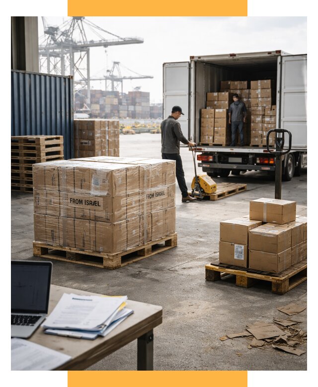 Доставка грузов из Израиля от 15614 р., логистика от СетСервис-Нжн