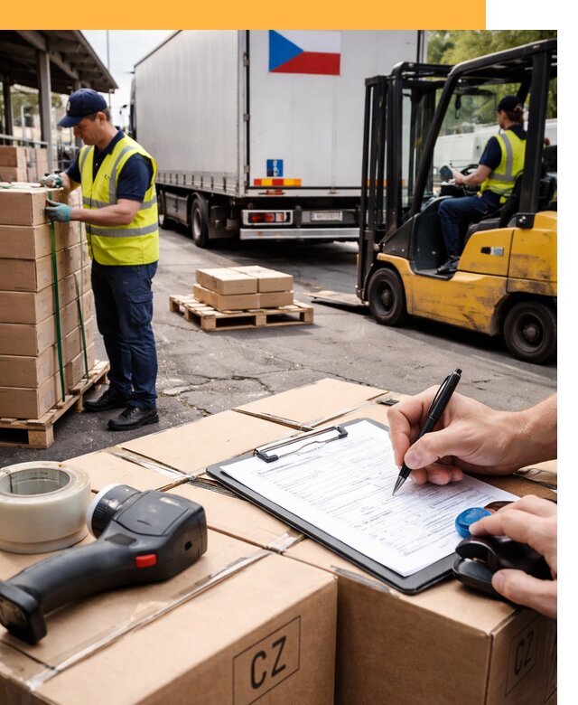 Доставка грузов в Чехию от 36432 руб, международные перевозки