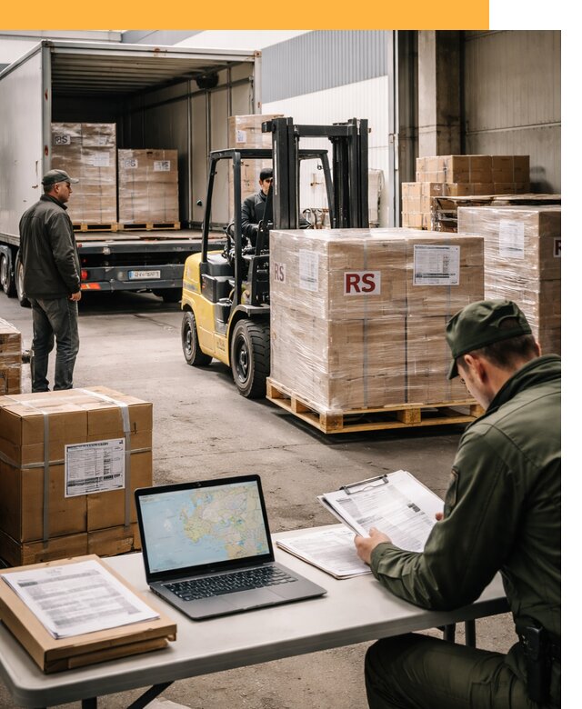 Доставка грузов в Сербию от 46841 руб, международные перевозки