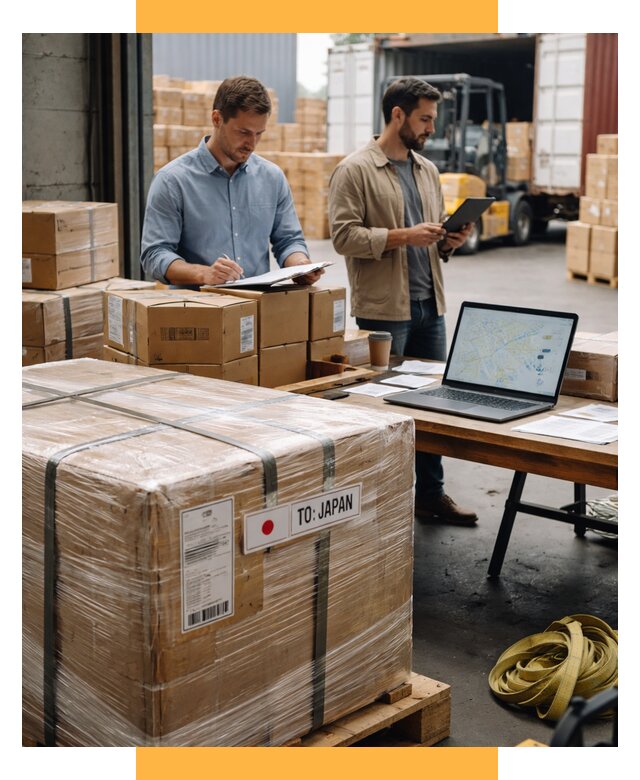 Доставка грузов в Японию от 26023 р., логистика СетСервис-Нжн