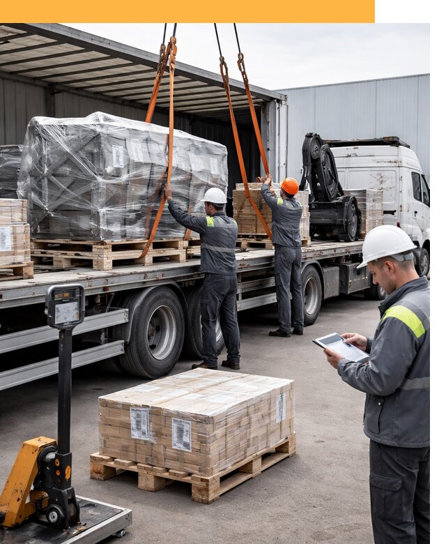 Перевозка крупного оборудования по миру от 31227 руб