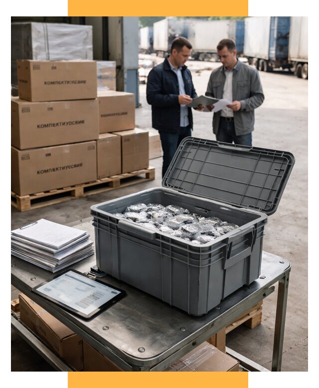 Перевозка комплектующих из Китая от 6766 р. | СетСервис-Нжн