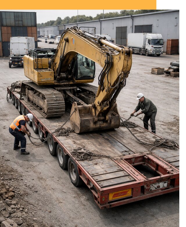 Перевозка спецтехники по России и миру от 46841 руб