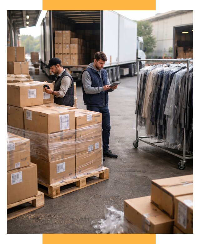 Перевозка и доставка одежды из Китая от 7807 р., СетСервис-Нжн