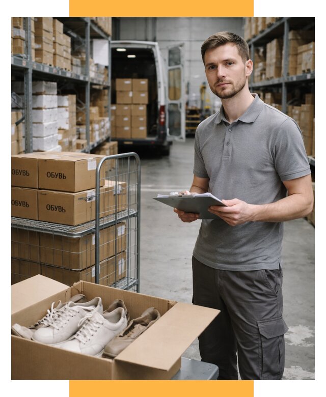 Доставка обуви из Китая и Турции от 4684 р. СетСервис-Нжн