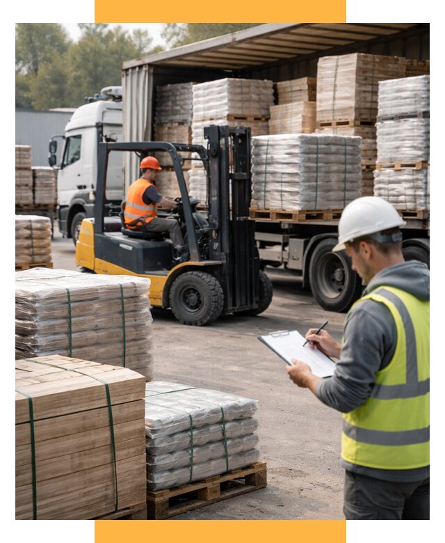 Перевозка строительных материалов от 5725 р. | СетСервис-Нжн