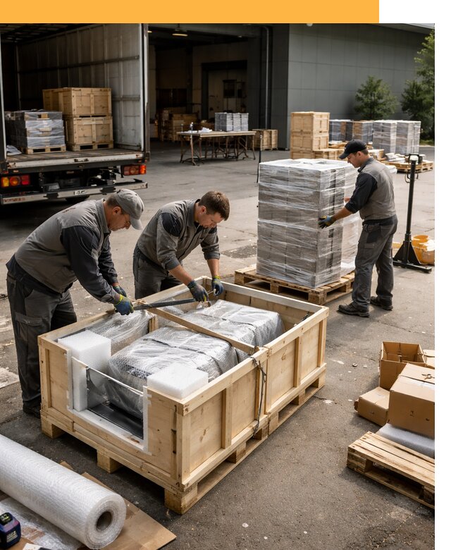 Перевозка выставочных грузов по миру от 26023 руб за м2 с таможней