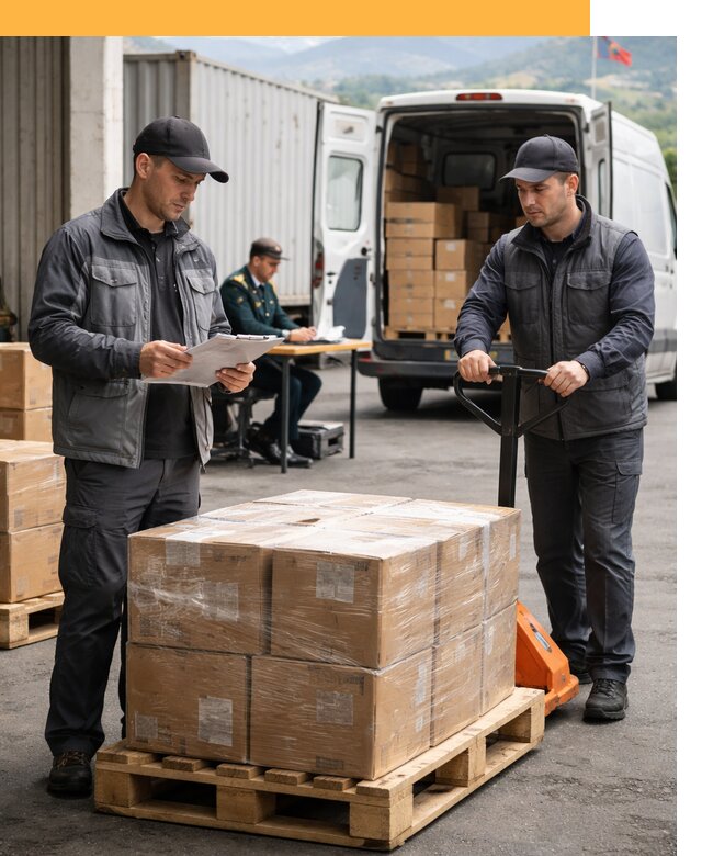 Доставка грузов через Армению, быстрая таможенная очистка от 26023