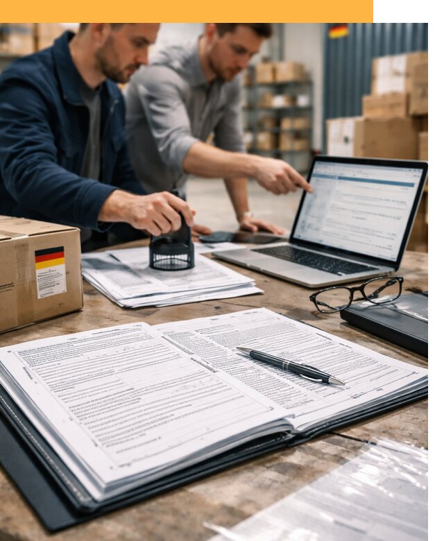 Таможенное оформление грузов из Германии от 9368 руб.