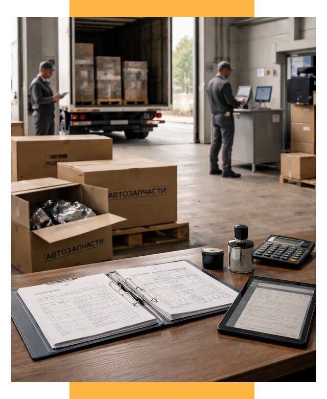 Таможенное оформление автозапчастей под ключ от 8848 р., СетСервис-Нжн