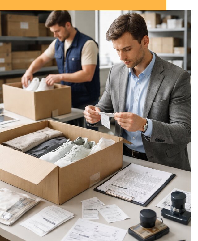 Таможенное оформление одежды и обуви по выгодной цене от 6766 руб