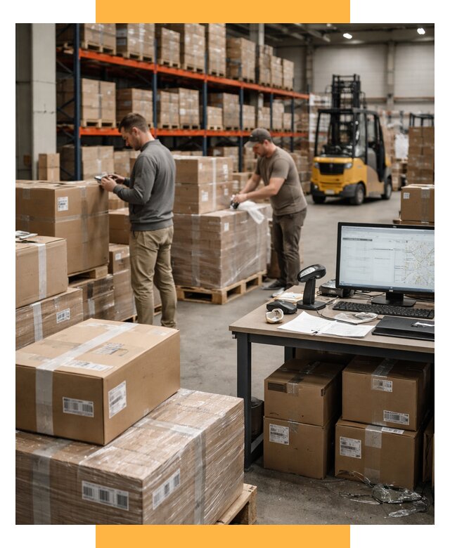 Склад консолидации в Европе от 6766 р., услуги СетСервис-Нжн